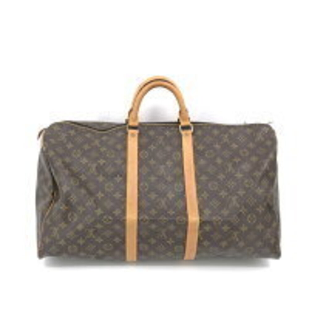 Louis Vuitton Monogram Keepall travel bag Brown